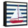 Sailor's Life IV-Julie DeRice-Framed Stretched Canvas