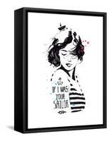 Sailor-Manuel Rebollo-Framed Stretched Canvas