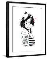 Sailor-Manuel Rebollo-Framed Art Print