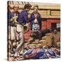 Sailors at a Ship's Cannon-Pat Nicolle-Stretched Canvas