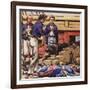 Sailors at a Ship's Cannon-Pat Nicolle-Framed Giclee Print