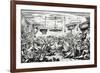 Sailors Carousing, or a Peep in the Long Room, 1825-George Cruikshank-Framed Giclee Print