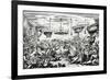 Sailors Carousing, or a Peep in the Long Room, 1825-George Cruikshank-Framed Giclee Print