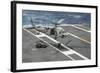 Sailors Connect Cargo Legs and Nets to an Mh-60S Sea Hawk-null-Framed Photographic Print