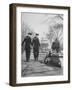 Sailors Eyeing Girls Legs, Capitol Building in Background-Francis Miller-Framed Photographic Print