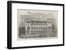Sailors' Home at Amsterdam-null-Framed Giclee Print