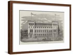 Sailors' Home at Amsterdam-null-Framed Giclee Print