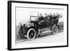 Sailors in a Humber Car, C1906-null-Framed Photographic Print