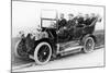 Sailors in a Humber Car, C1906-null-Mounted Photographic Print