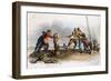 Sailors Mooring Ship, 1805, United Kingdom, 19th Century-null-Framed Giclee Print