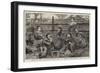 Sailors of HMS Challenger Having Tea at a Tea-House Near Yokohama, Japan-null-Framed Giclee Print