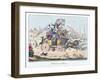 Sailors on a Cruise, Published by James Robins, 1st September 1825-George Cruikshank-Framed Giclee Print