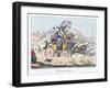 Sailors on a Cruise, Published by James Robins, 1st September 1825-George Cruikshank-Framed Giclee Print