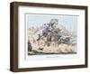Sailors on a Cruise, Published by James Robins, 1st September 1825-George Cruikshank-Framed Giclee Print