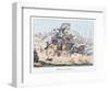 Sailors on a Cruise, Published by James Robins, 1st September 1825-George Cruikshank-Framed Giclee Print