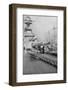 Sailors Painting a Battleship's Guns-null-Framed Photographic Print