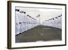 Sailors Prepare to Man the Rails on the Flight Deck of USS Harry S. Truman-null-Framed Photographic Print