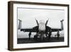 Sailors Remove Chocks and Chains from an F-A-18F Super Hornet-null-Framed Photographic Print