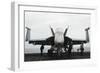 Sailors Remove Chocks and Chains from an F-A-18F Super Hornet-null-Framed Photographic Print