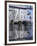 Sailors Scrub the Flight Deck Aboard the Aircraft Carrier USS Ronald Reagan-Stocktrek Images-Framed Photographic Print