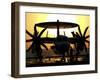 Sailors Work on an E-2C Hawkeye Aircraft Aboard USS Abraham Lincoln-Stocktrek Images-Framed Premium Photographic Print