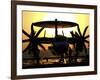 Sailors Work on an E-2C Hawkeye Aircraft Aboard USS Abraham Lincoln-Stocktrek Images-Framed Photographic Print