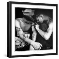 Sailors-Science Source-Framed Giclee Print