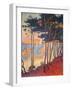 Sails and Pines-Paul Signac-Framed Giclee Print