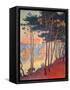 Sails and Pines-Paul Signac-Framed Stretched Canvas