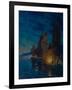 Sails at Night-Alexander Fyodorovich Gaush-Framed Giclee Print