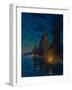 Sails at Night-Alexander Fyodorovich Gaush-Framed Giclee Print