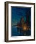 Sails at Night-Alexander Fyodorovich Gaush-Framed Giclee Print