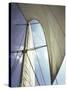 Sails Cathedral-Magda Indigo-Stretched Canvas