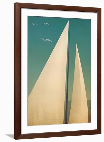 Sails I-Ryan Fowler-Framed Art Print