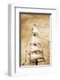 Sails on Old Paper-null-Framed Art Print