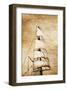 Sails on Old Paper-null-Framed Art Print