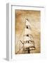 Sails on Old Paper-null-Framed Art Print