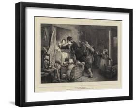 Sain Et Sauf-Marcus Stone-Framed Giclee Print