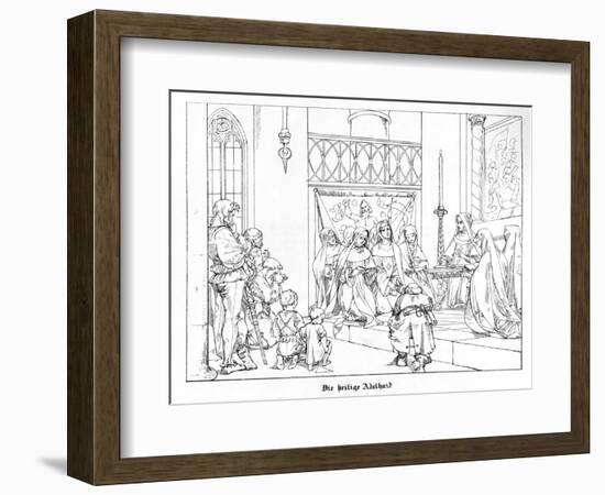 Saint Adelhaid-Alfred Rethel-Framed Giclee Print