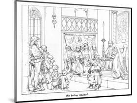 Saint Adelhaid-Alfred Rethel-Mounted Giclee Print
