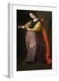 Saint Agatha, Between 1630 and 1635-Francisco de Zurbarán-Framed Giclee Print