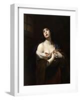 Saint Agatha, Ca. 1635-Andrea Vaccaro-Framed Giclee Print