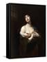 Saint Agatha, Ca. 1635-Andrea Vaccaro-Framed Stretched Canvas