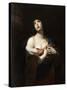 Saint Agatha, Ca. 1635-Andrea Vaccaro-Stretched Canvas