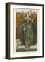 Saint Agnes, c 1520, from a Picture by Lucas Van Leyden-Henry Shaw-Framed Giclee Print