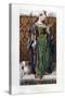 Saint Agnes, C1520-Henry Shaw-Stretched Canvas