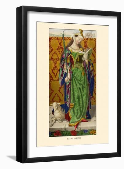 Saint Agnes-H. Shaw-Framed Art Print