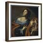 Saint Agnes-Massimo Stanzione-Framed Premium Giclee Print
