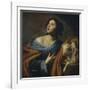 Saint Agnes-Massimo Stanzione-Framed Giclee Print