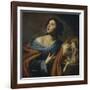 Saint Agnes-Massimo Stanzione-Framed Giclee Print